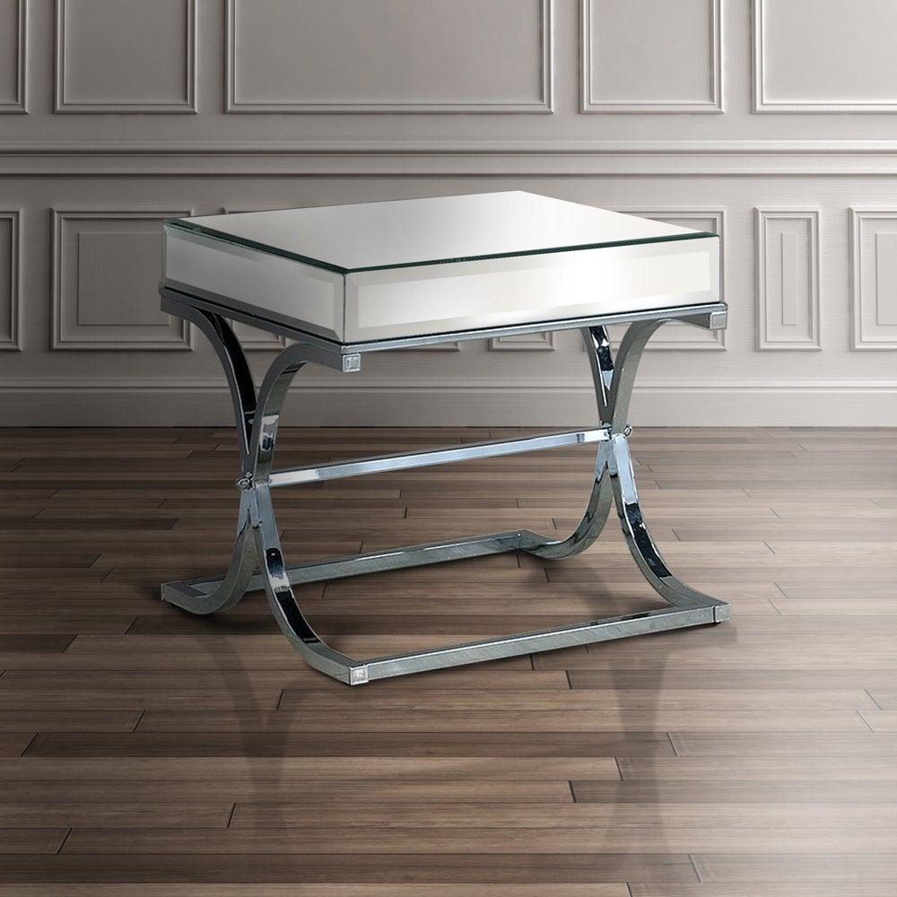  Furniture of America Sundance End Table CM4230CRM-E IMAGE 2