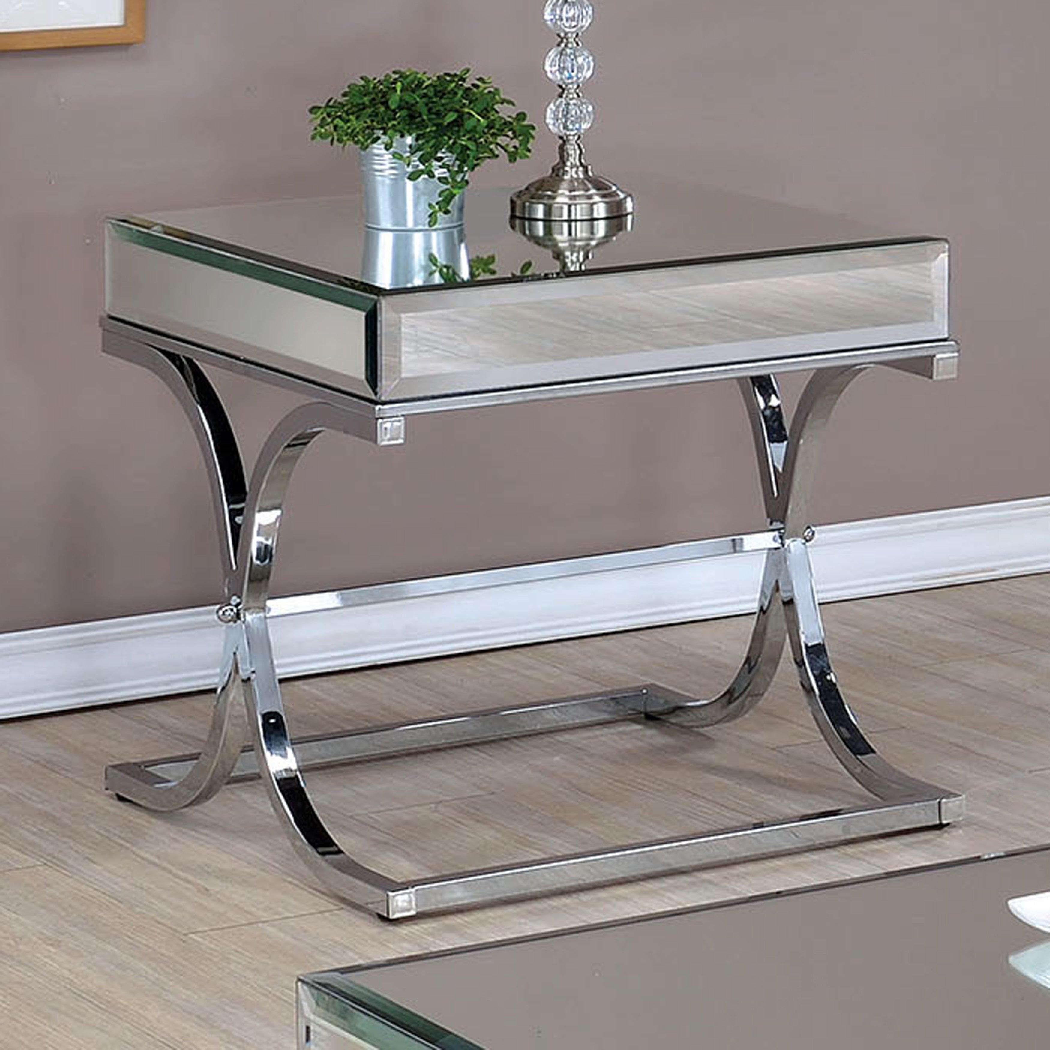 Furniture of America Sundance End Table CM4230CRM-E IMAGE 3