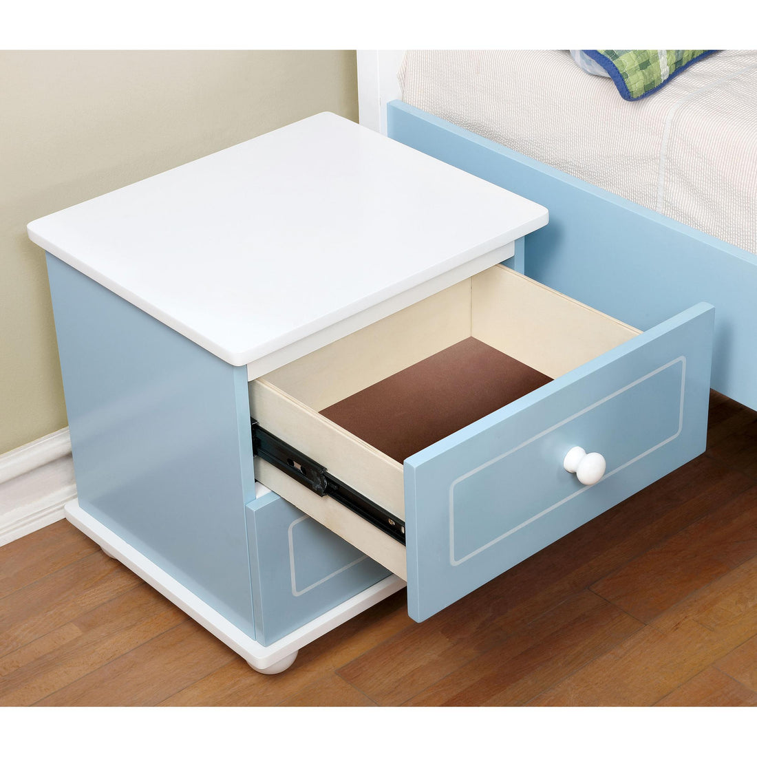  Furniture of America Deana 2-Drawer Kids Nightstand CM7851N IMAGE 1