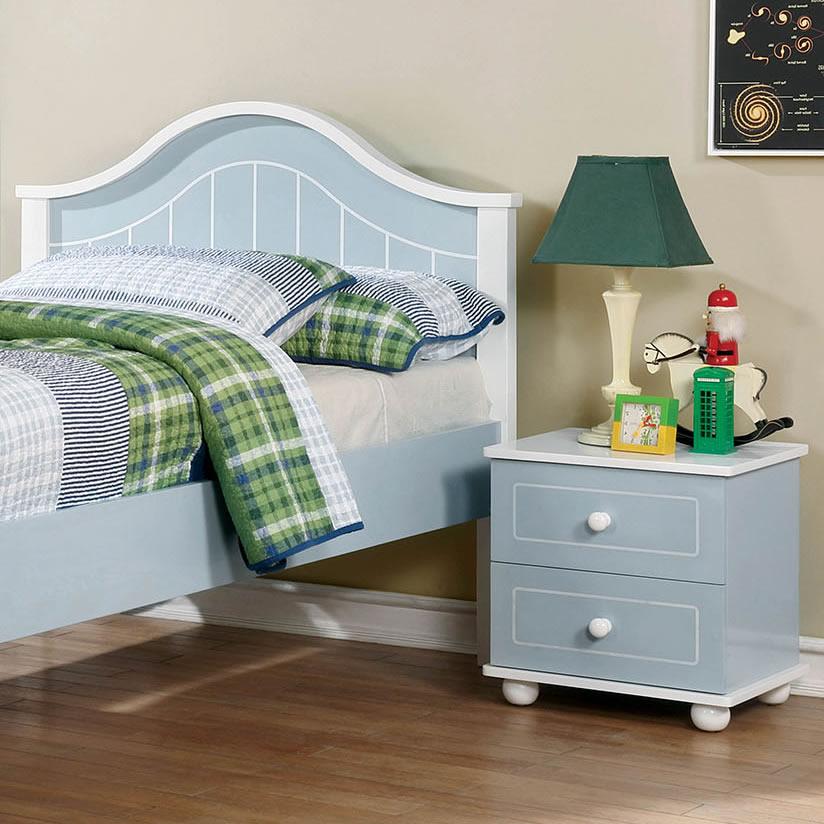  Furniture of America Deana 2-Drawer Kids Nightstand CM7851N IMAGE 3
