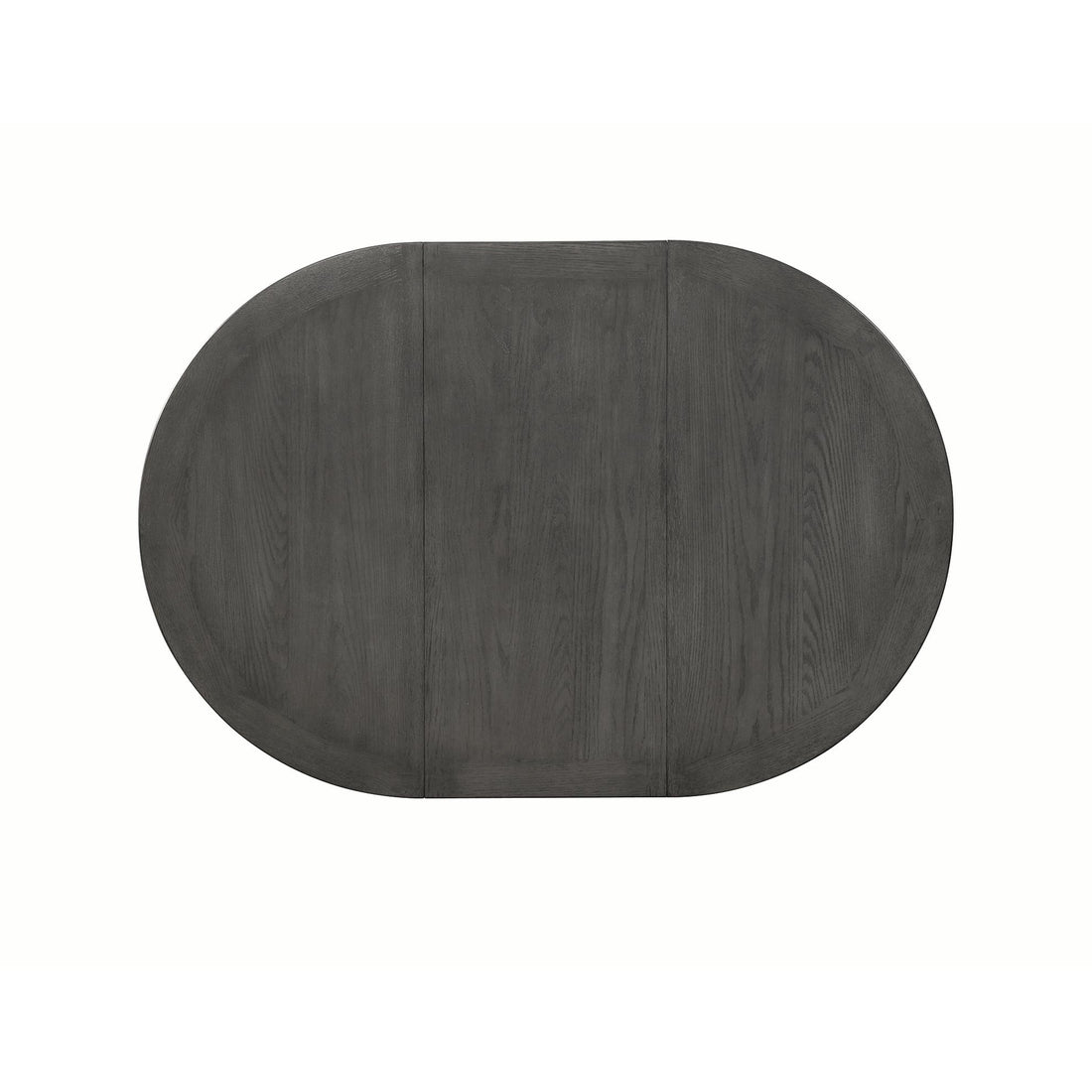  Coaster Furniture Lavon 108211 Oval 60-inch Extension Leaf Dining Table - Medium Grey IMAGE 1