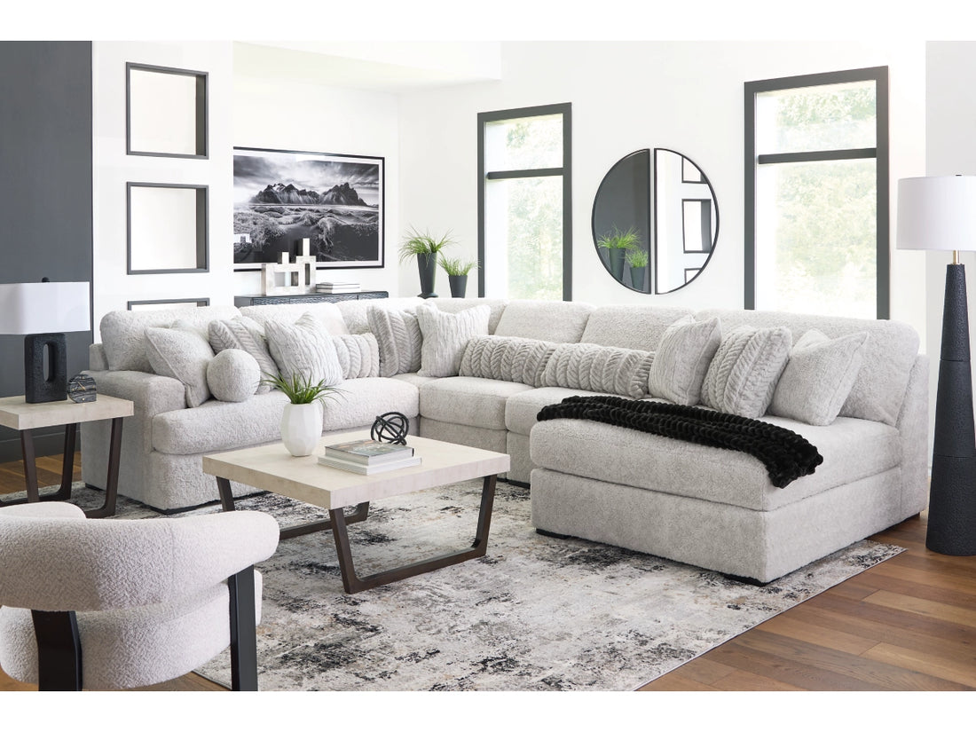 Ashley Furniture Snodoodle 6-Piece Modular Sectional with Chaise