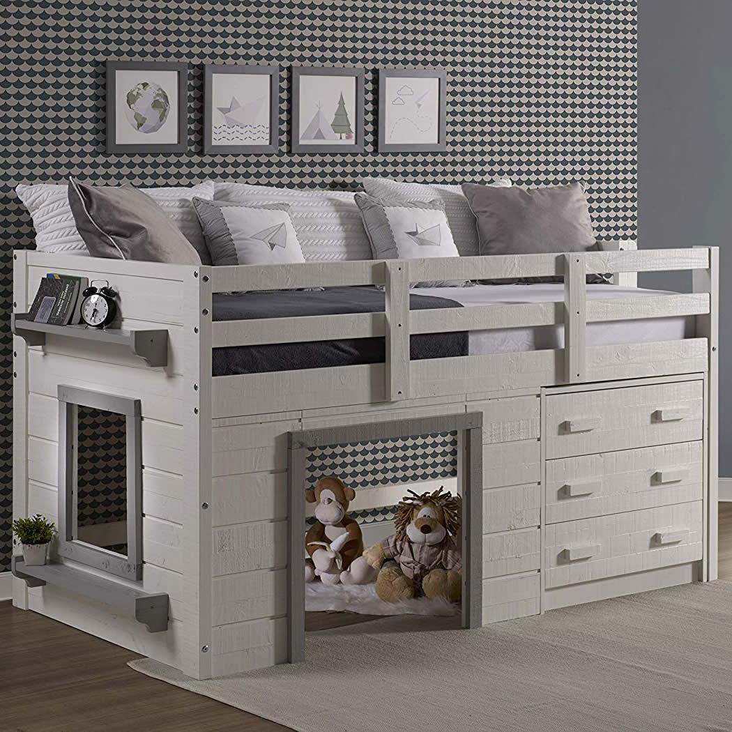  Donco Trading Company Kids Beds Loft Bed 1830-TLWG IMAGE 1