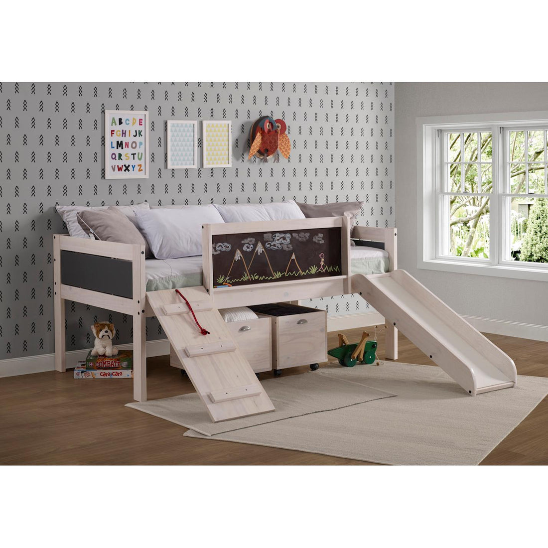  Donco Trading Company Kids Beds Loft Bed 3005-TLWWDG IMAGE 1