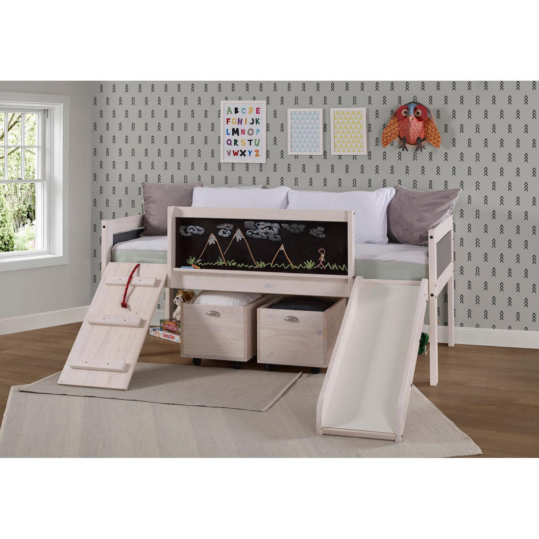  Donco Trading Company Kids Beds Loft Bed 3005-TLWWDG IMAGE 1