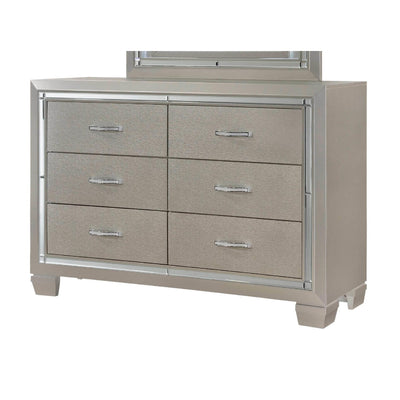  Elements International Platinum 6-Drawer Kids Dresser LT111DR IMAGE 1
