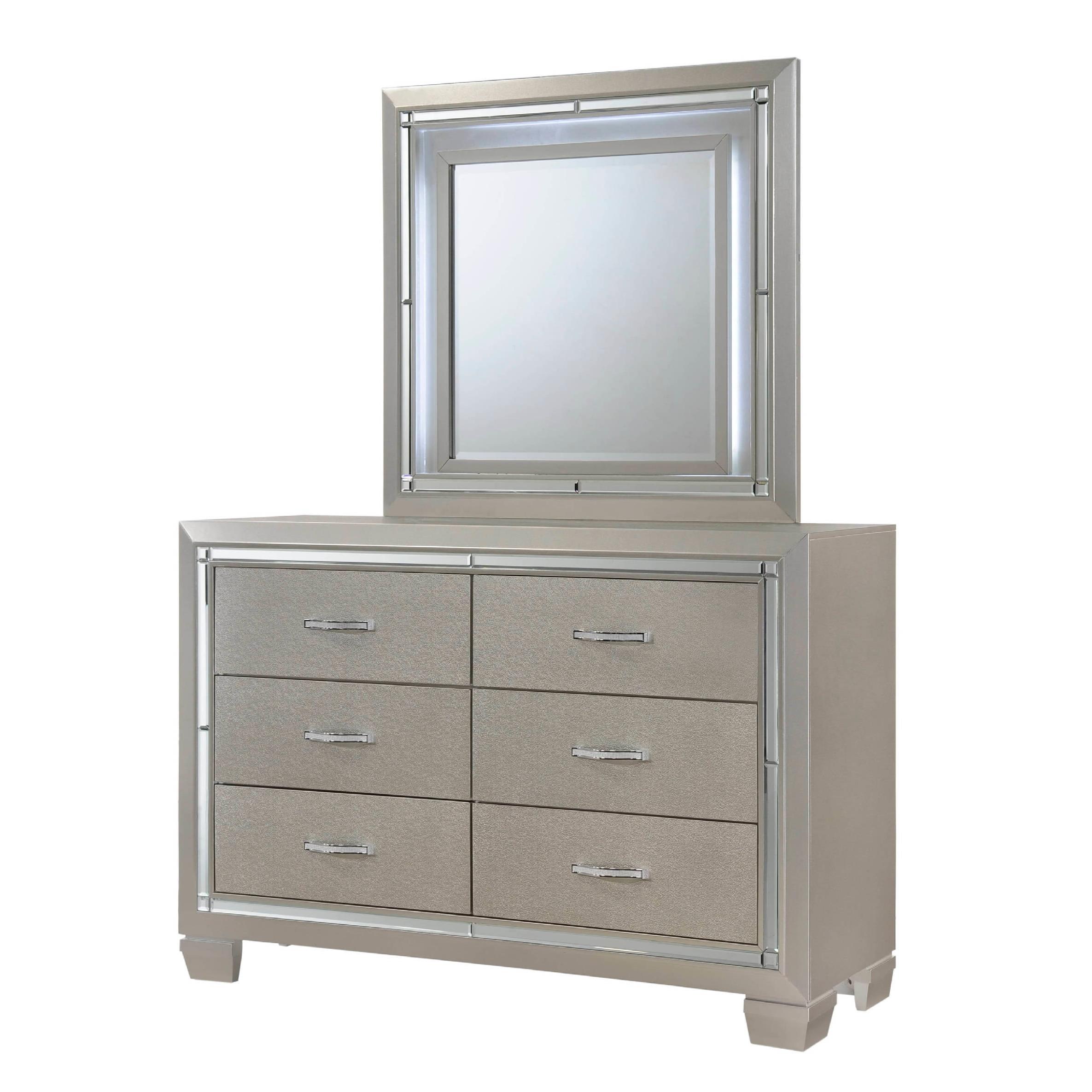  Elements International Platinum 6-Drawer Kids Dresser LT111DR IMAGE 4