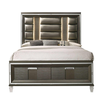 Elements International Twenty Nine Queen Platform Bed with Storage TN600QB IMAGE 1
