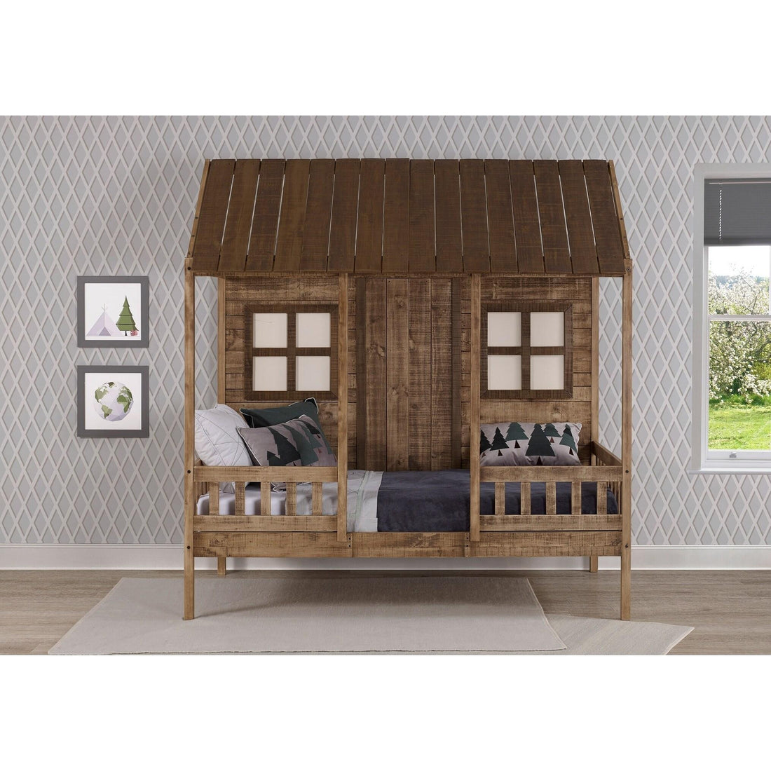  Donco Trading Company Kids Beds Loft Bed 1899-TRD IMAGE 1