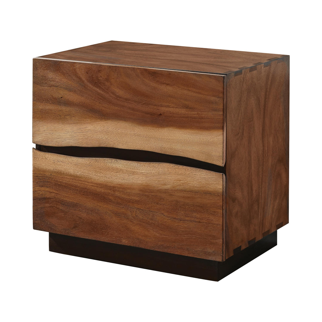  Coaster Furniture Winslow 223252 2-Drawer Nightstand - Smokey Walnut IMAGE 1