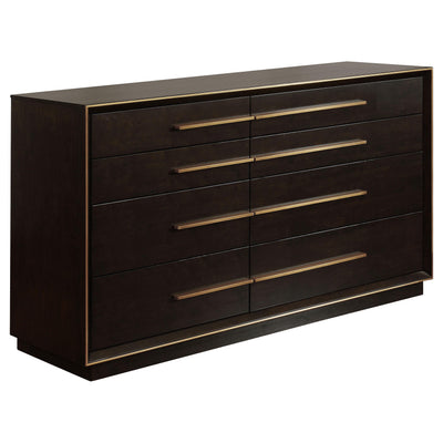  Coaster Furniture Durango 223263 8-Drawer Dresser - Smoked Peppercorn IMAGE 1