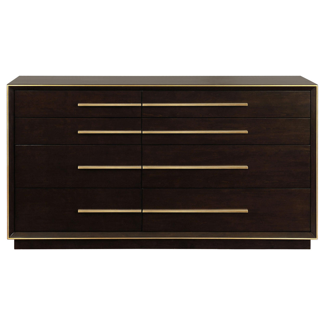  Coaster Furniture Durango 223263 8-Drawer Dresser - Smoked Peppercorn IMAGE 1