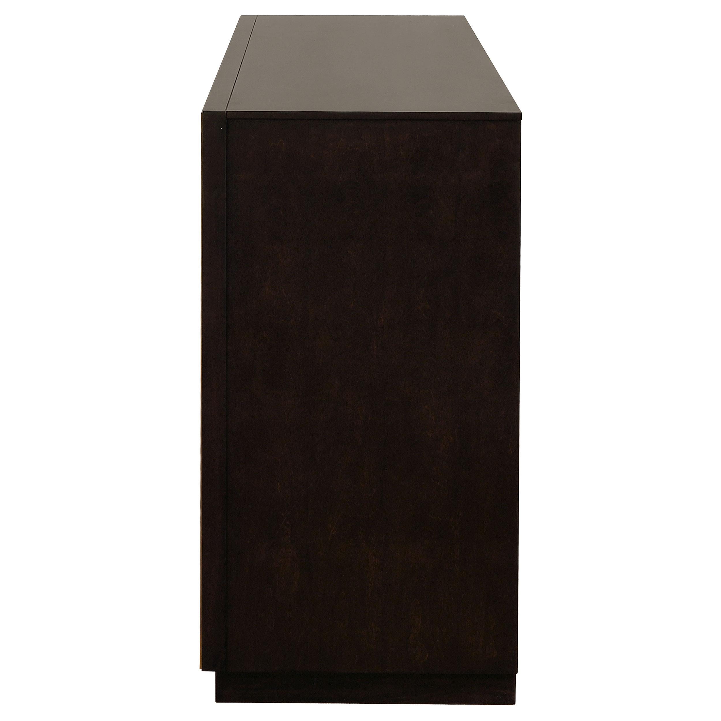  Coaster Furniture Durango 223263 8-Drawer Dresser - Smoked Peppercorn IMAGE 4