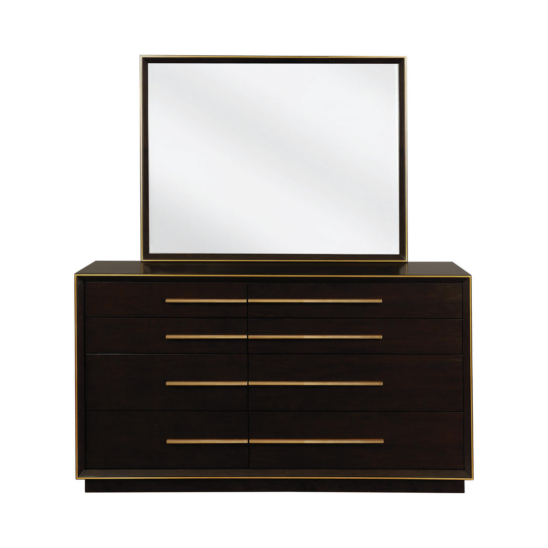  Coaster Furniture Durango 223264 Dresser Mirror - Smoked Peppercorn IMAGE 1