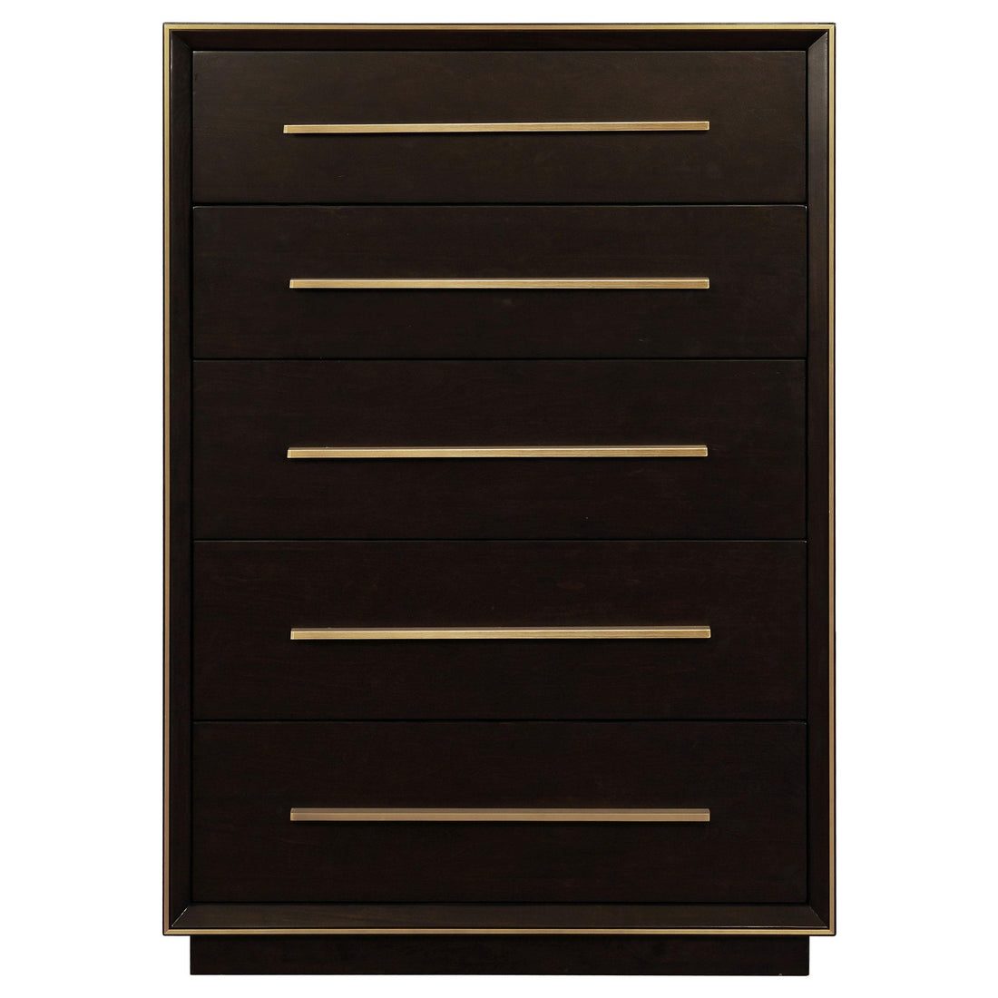  Coaster Furniture Durango 223265 5-Drawer Bedroom Chest - Smoked Peppercorn IMAGE 1