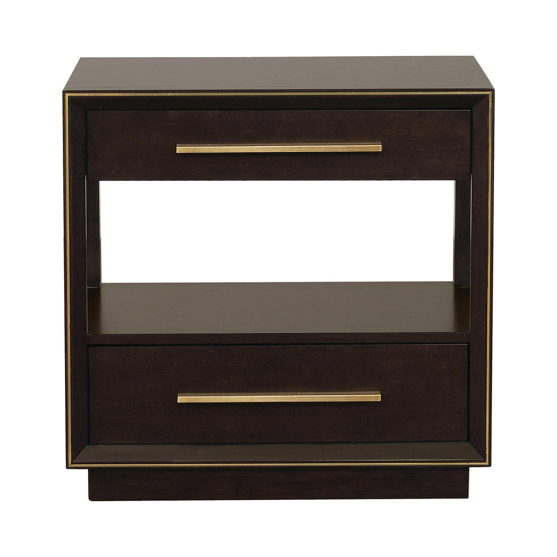  Coaster Furniture Durango 223262 2-Drawer Nightstand - Smoked Peppercorn IMAGE 1