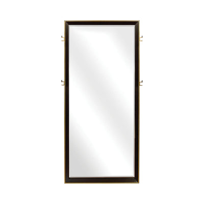  Coaster Furniture Durango 223270 80-inch Standing Floor Mirror - Smoked Peppercorn IMAGE 1