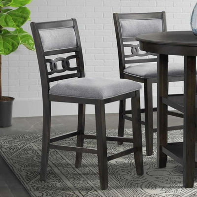  Elements International Amherst DAH550CSC Counter Height Side Chair IMAGE 1