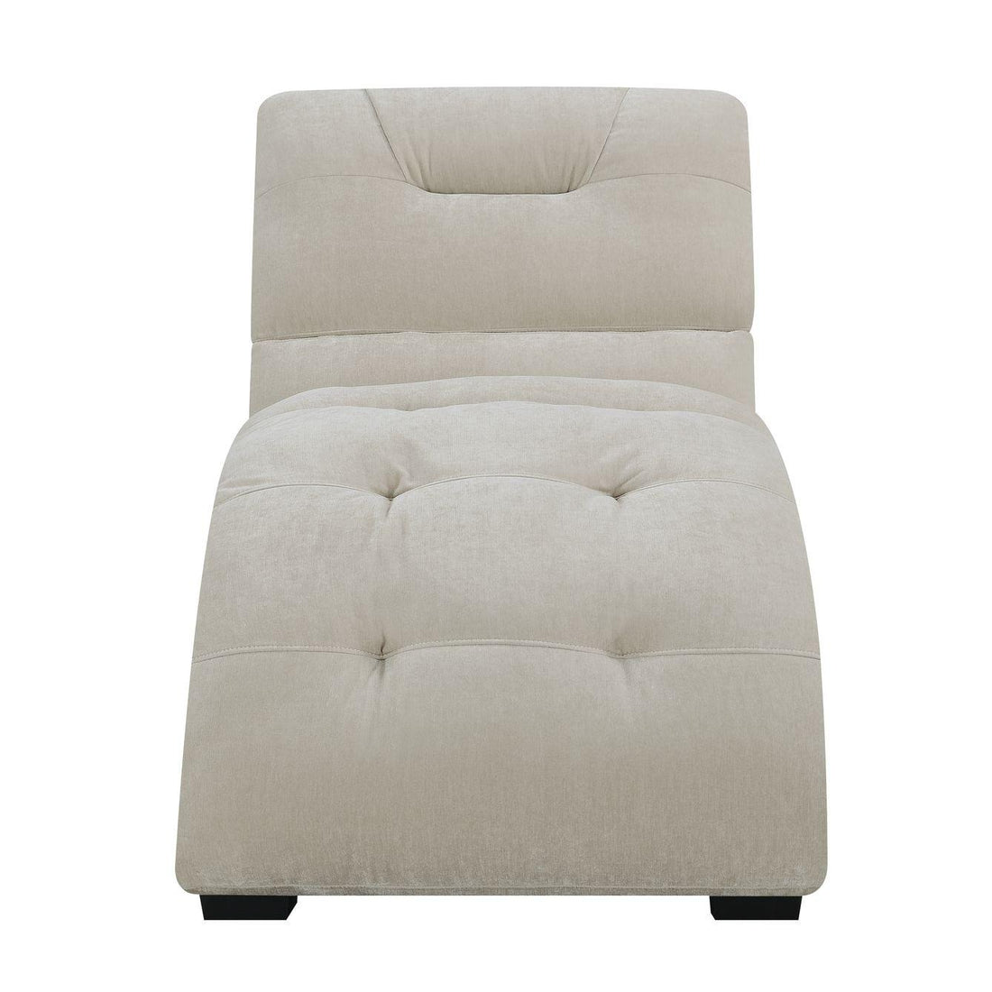 Elements International Dominick UDK1745110E Chaise - Amigo Linen IMAGE 1