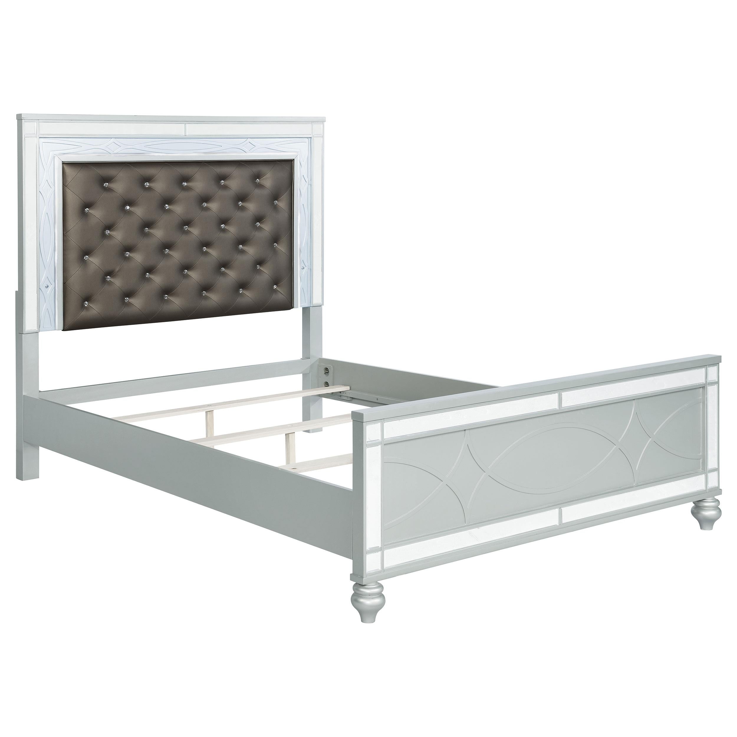  Size_Queen  -- Coaster Furniture Gunnison Upholstered Panel Bed IMAGE 1