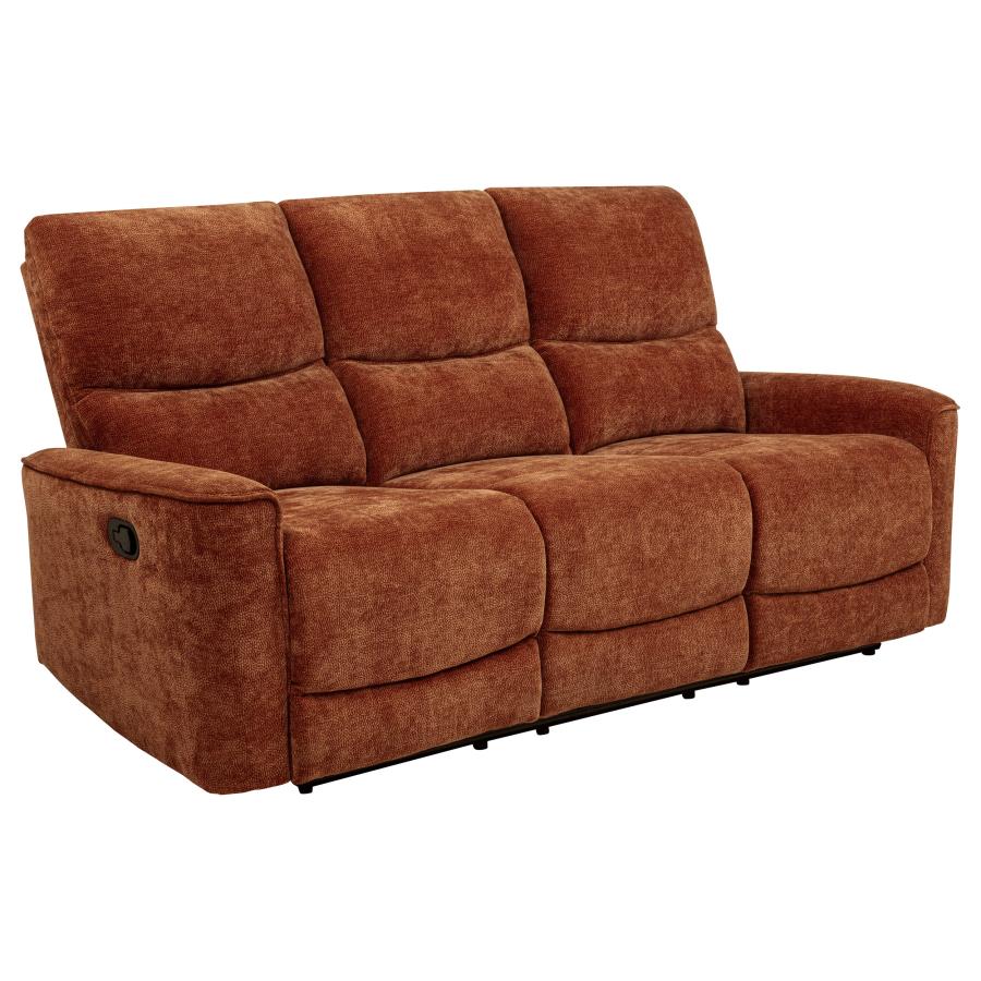 Coaster Furniture -609574-S3 Navarro Reclining Sofa Set Orange