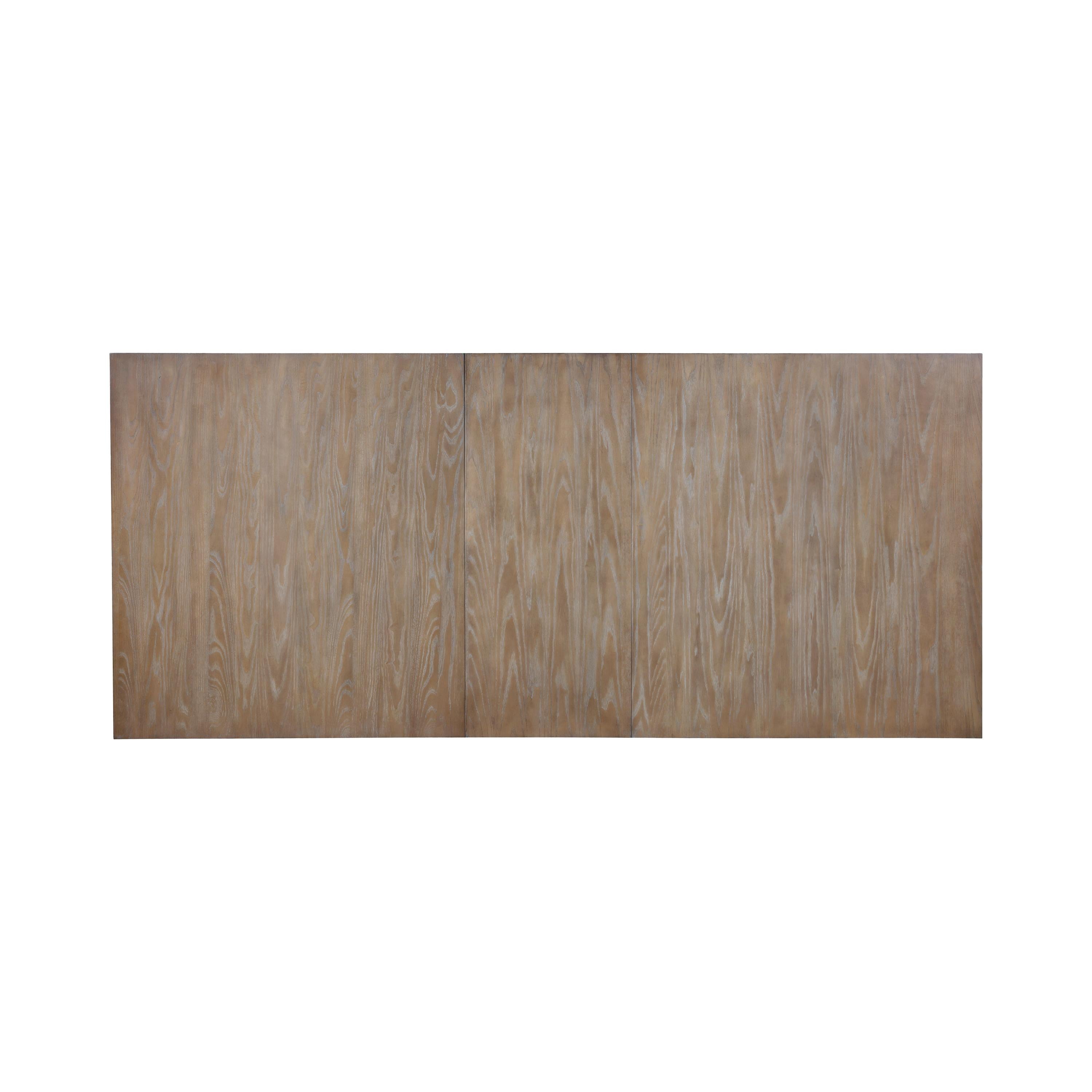  Coaster Furniture Brockway 110291 104-inch Extension Leaf Dining Table - Barley Brown IMAGE 3