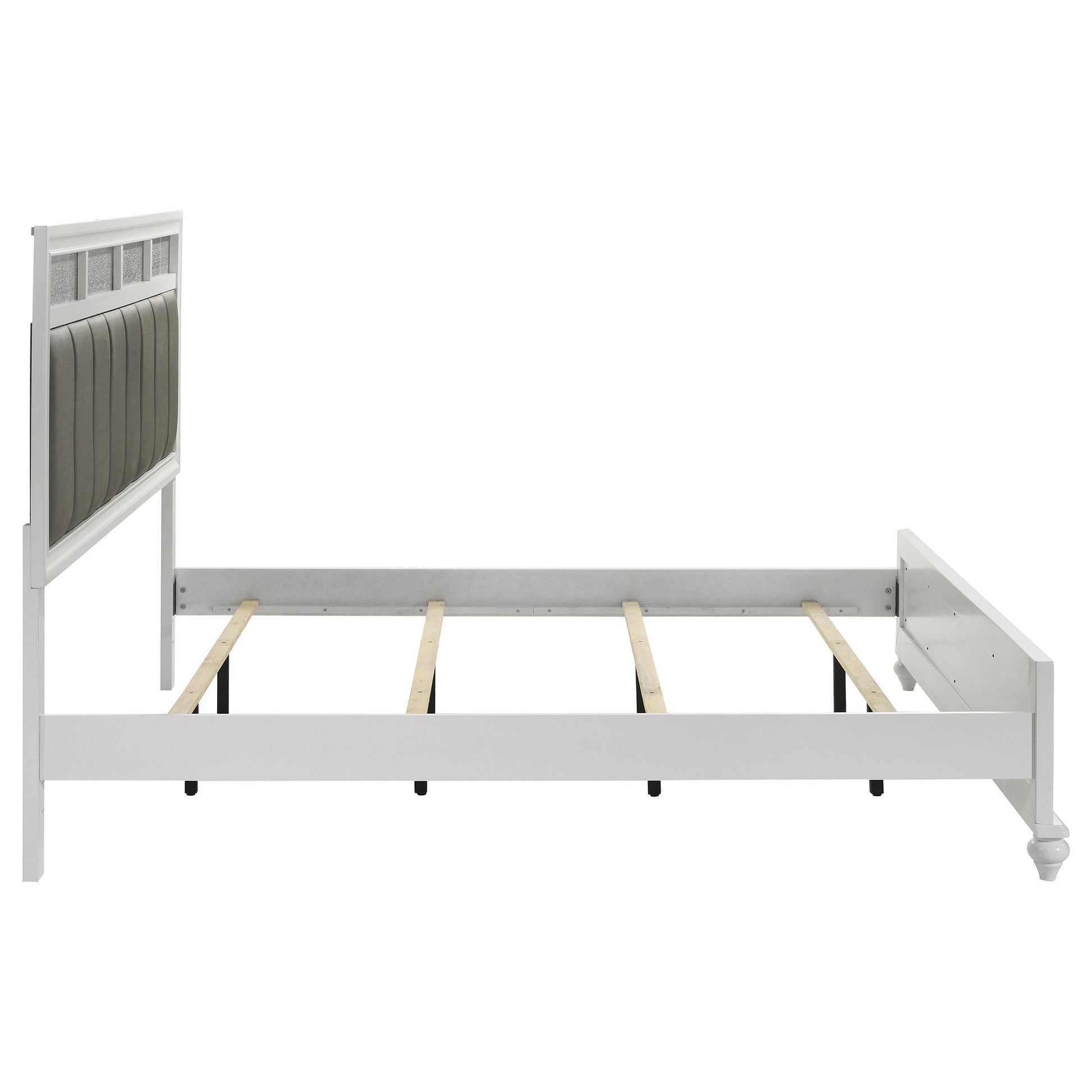  Size_King  -- Coaster Furniture Barzini Upholstered Panel Bed IMAGE 5