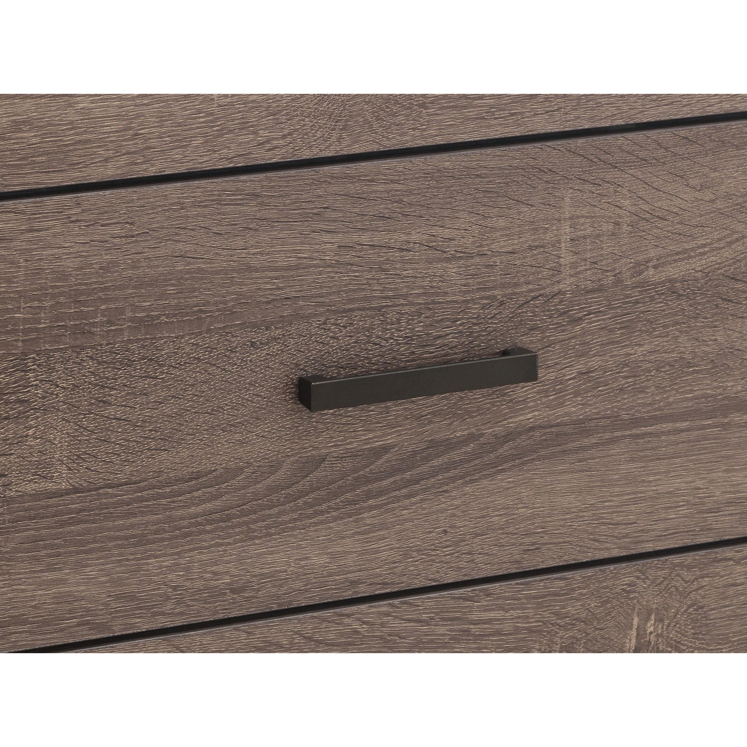  Size_King  -- Brantford 207040KE Wood Eastern King Storage Panel Bed - Barrel Oak IMAGE 6