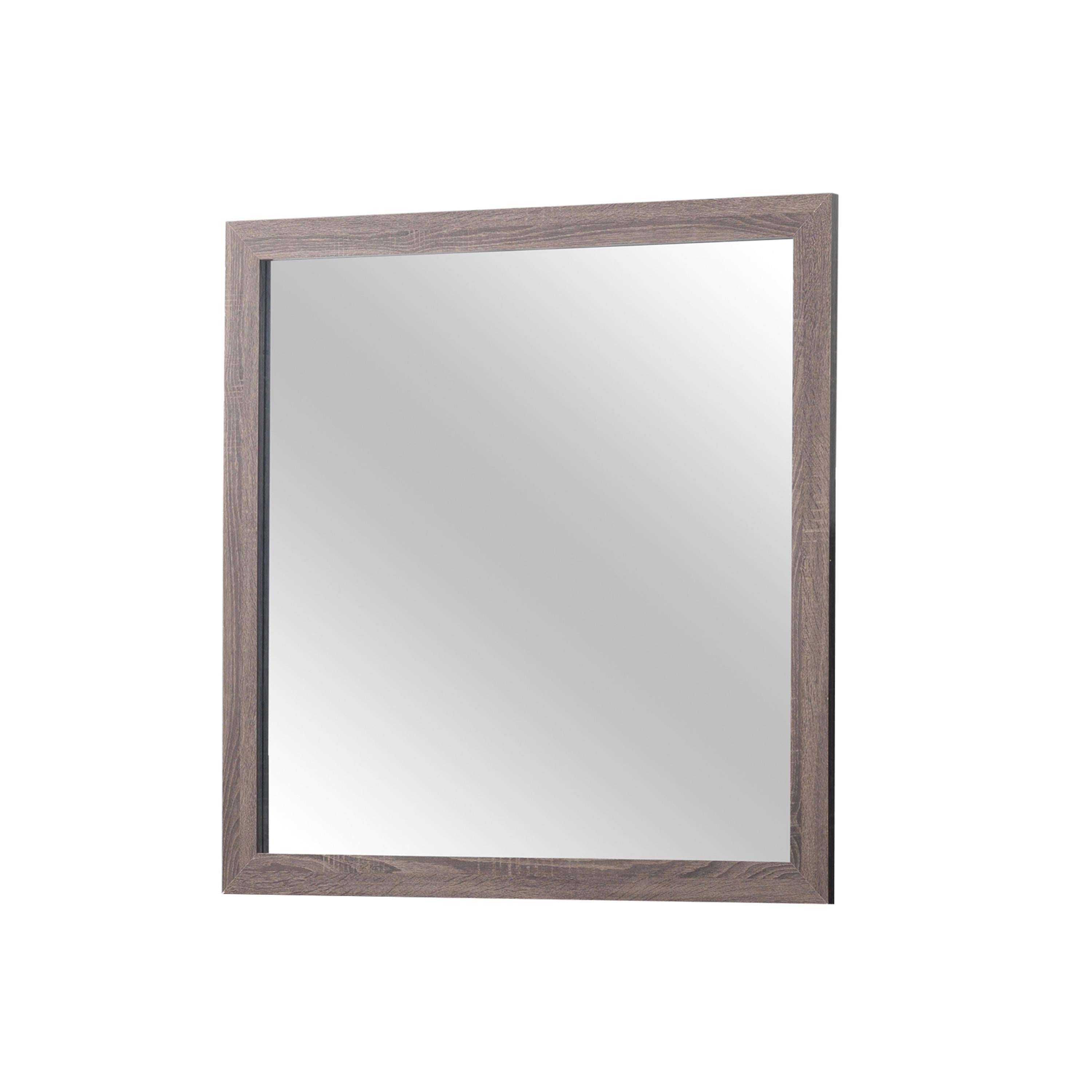  Coaster Furniture Brantford 207044 Dresser Mirror - Barrel Oak IMAGE 1