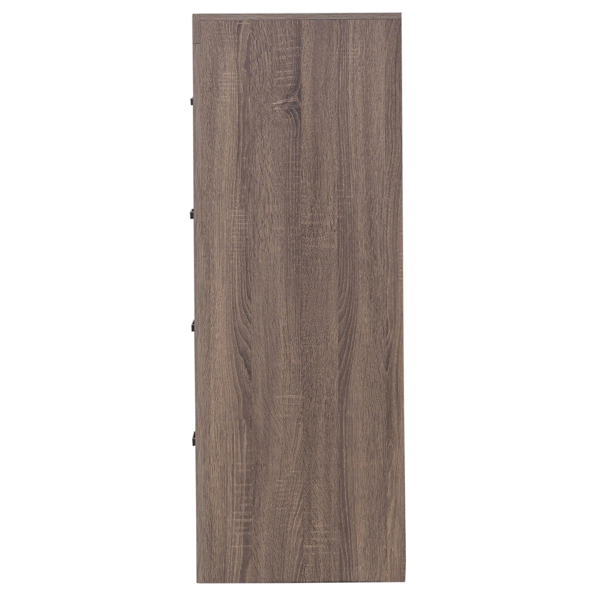  Coaster Furniture Brantford 207045 4-Drawer Bedroom Chest - Barrel Oak IMAGE 4