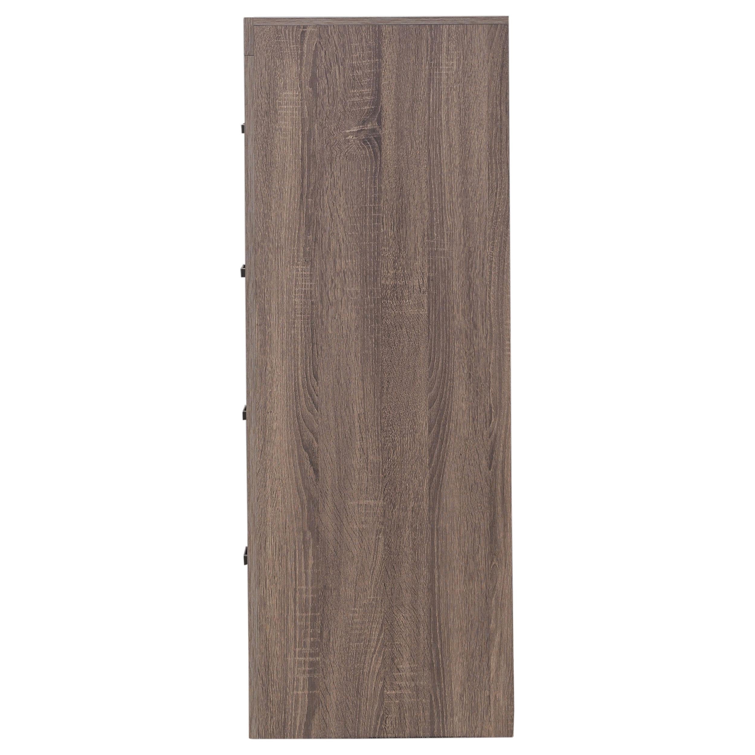  Coaster Furniture Brantford 207045 4-Drawer Bedroom Chest - Barrel Oak IMAGE 4