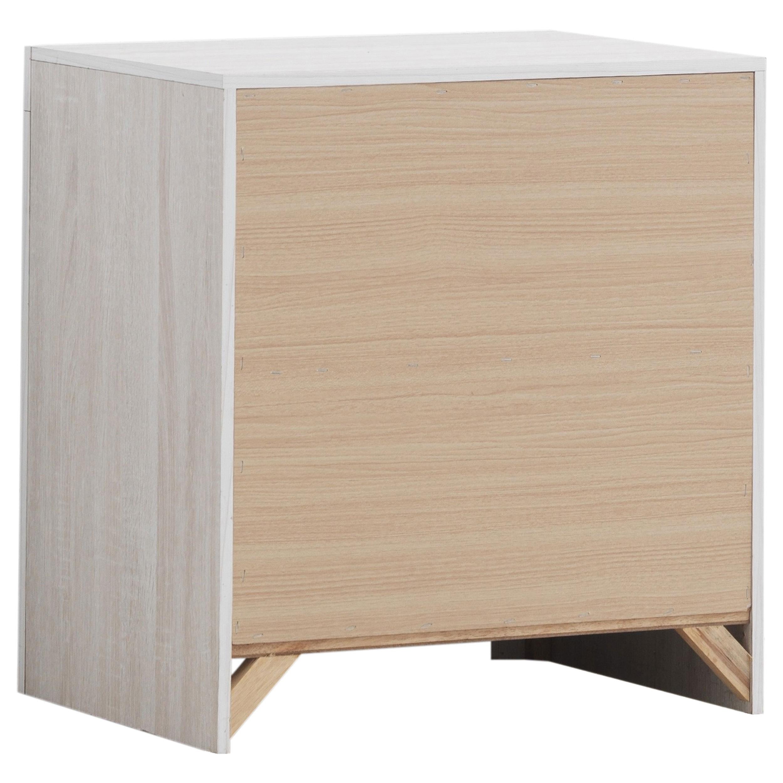  Coaster Furniture Brantford 207052 2-Drawer Nightstand - Coastal White IMAGE 5