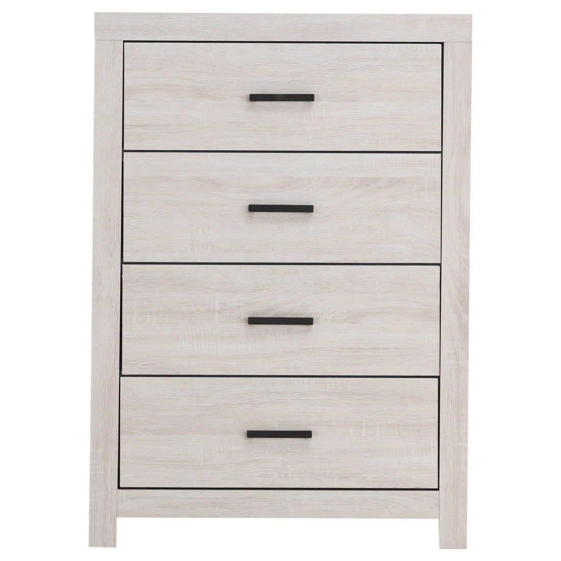  Coaster Furniture Brantford 207055 4-Drawer Bedroom Chest - Coastal White IMAGE 1