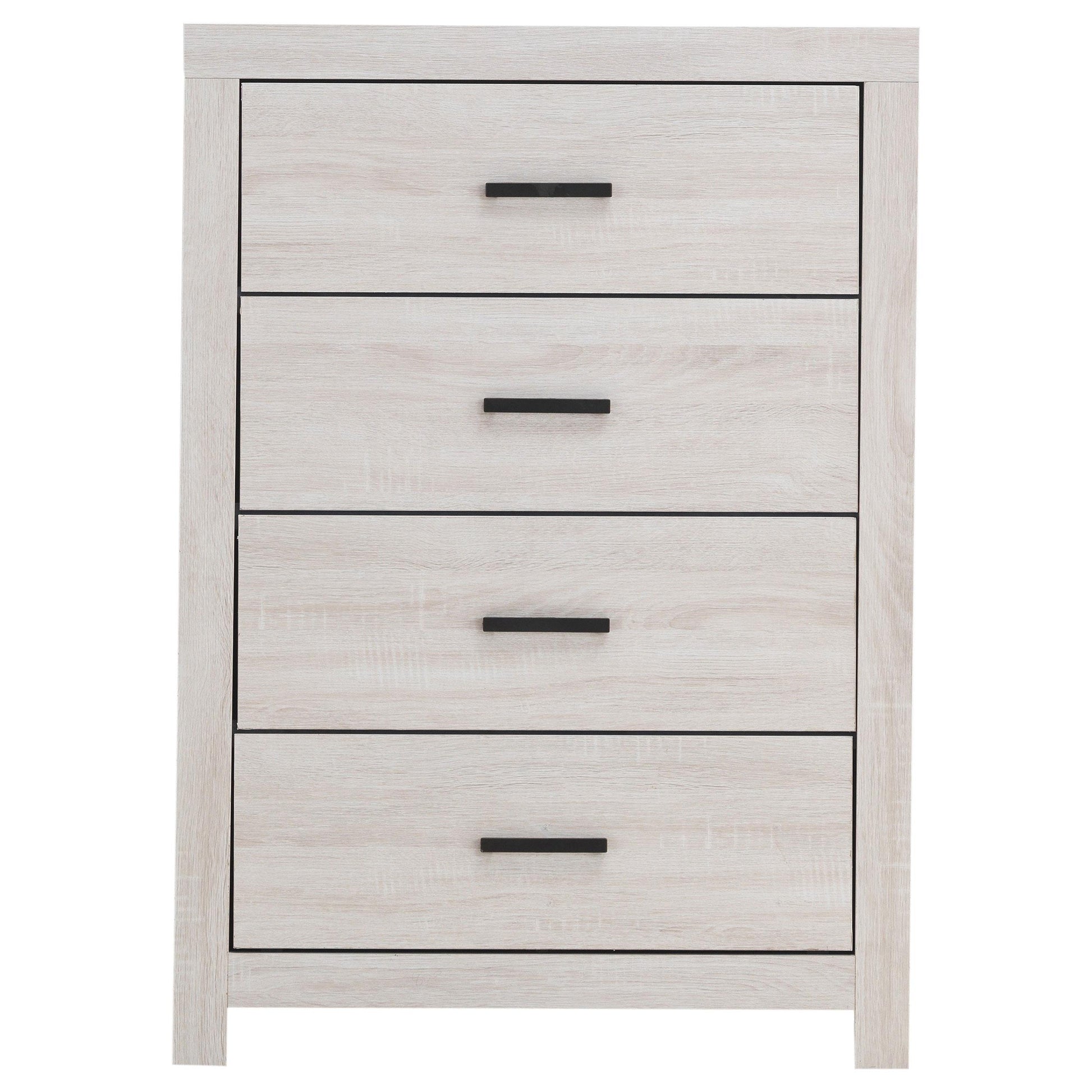  Coaster Furniture Brantford 207055 4-Drawer Bedroom Chest - Coastal White IMAGE 2