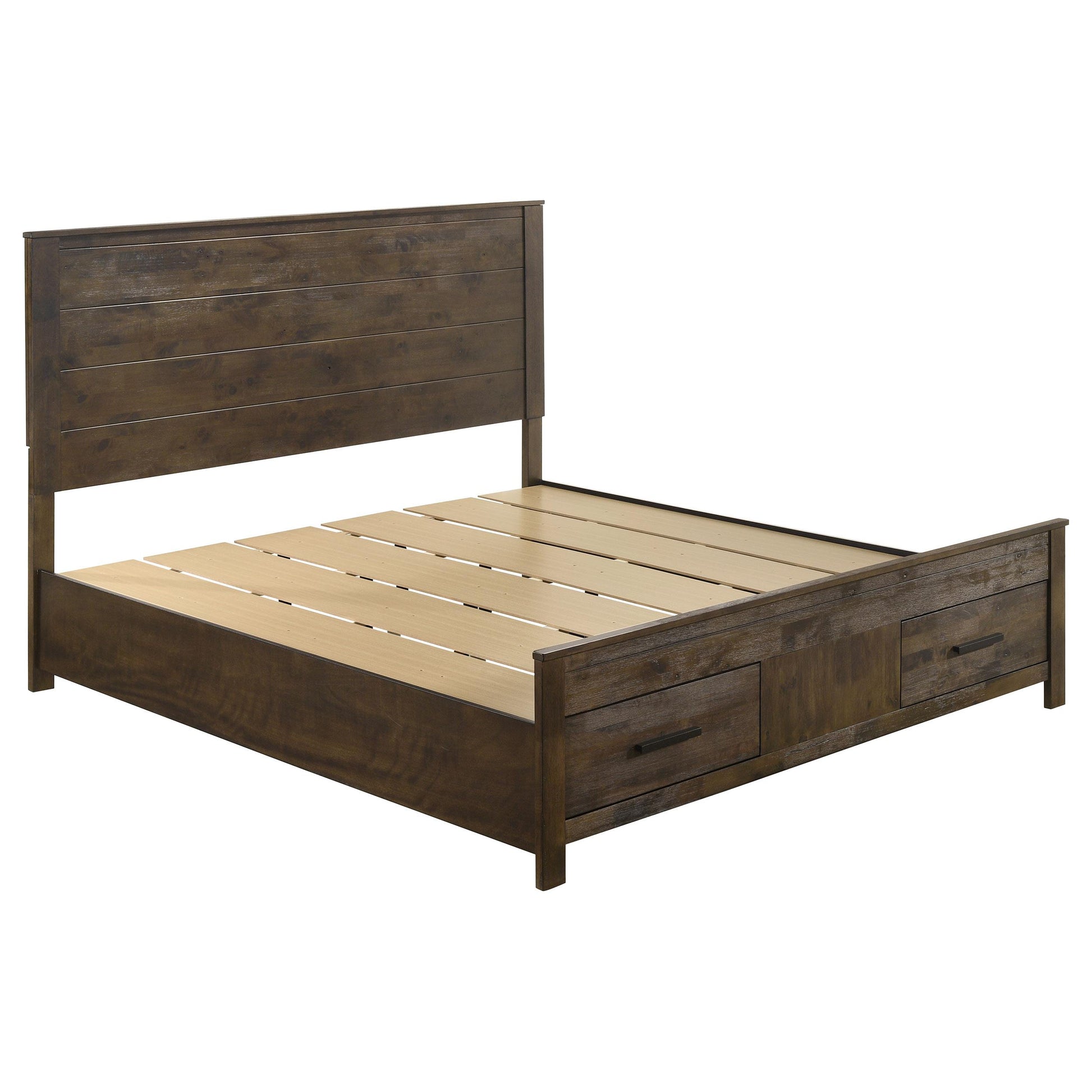 Size_King  -- Woodmont Panel Bed with Storage IMAGE 1