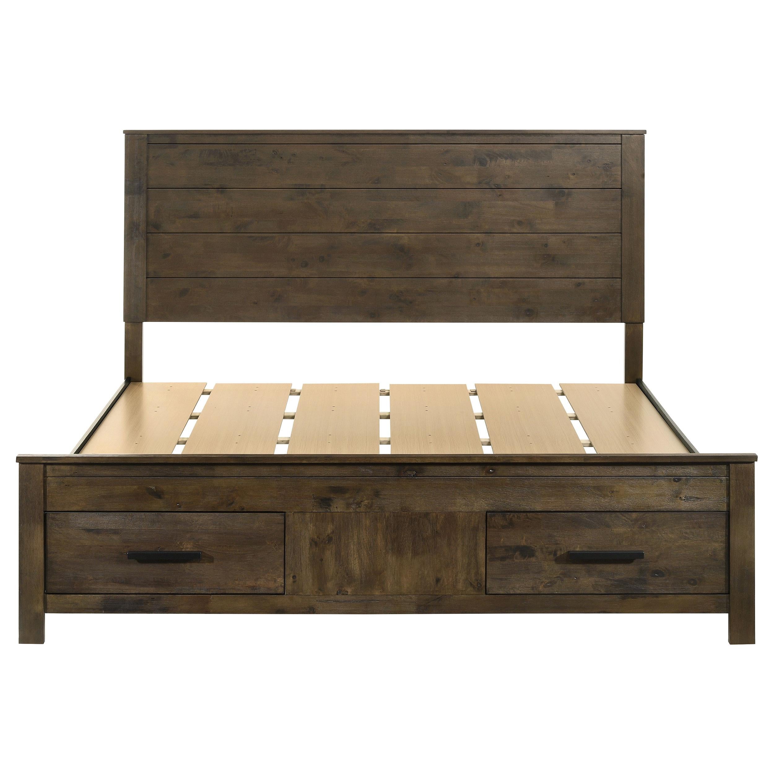  Size_King  -- Woodmont Panel Bed with Storage IMAGE 3