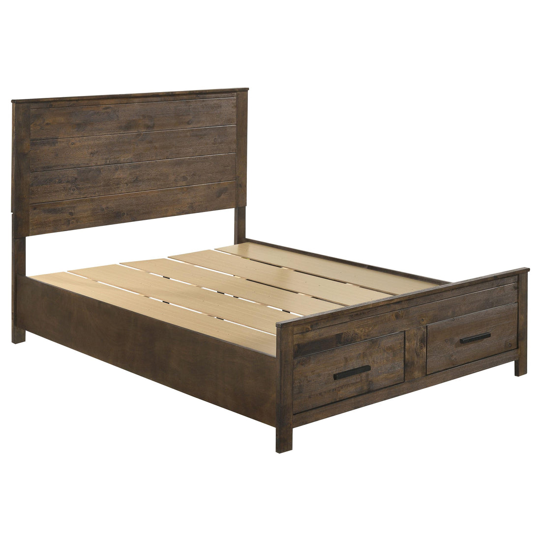  Size_King  -- Woodmont Panel Bed with Storage IMAGE 1