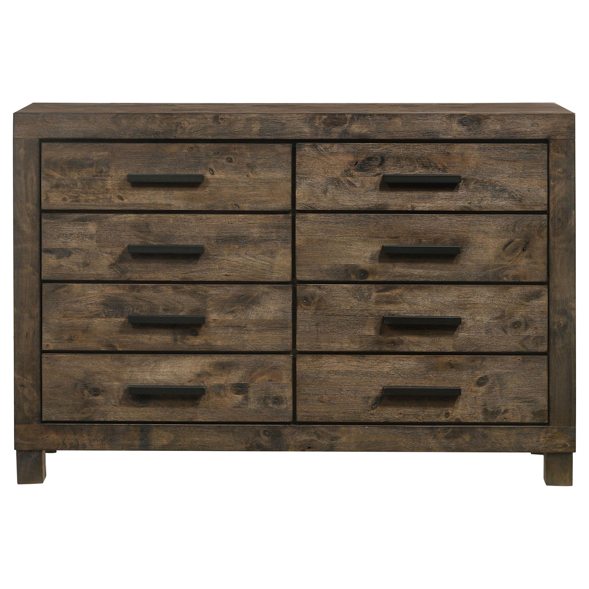  Coaster Furniture Woodmont 222633 8-Drawer Dresser - Rustic Golden Brown IMAGE 2