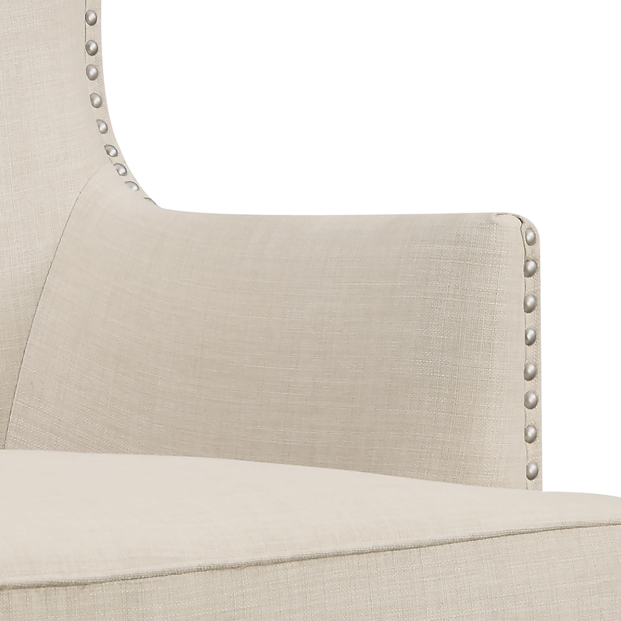  Elements International Kori Accent Chair - Heirloom Natural IMAGE 6