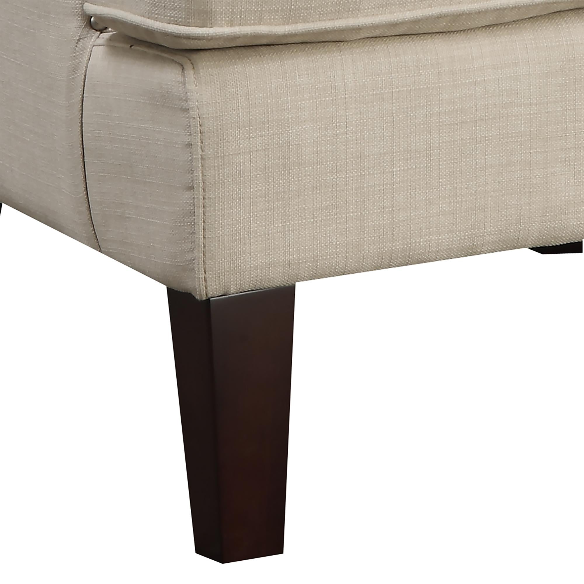  Elements International Kori Accent Chair - Heirloom Natural IMAGE 7