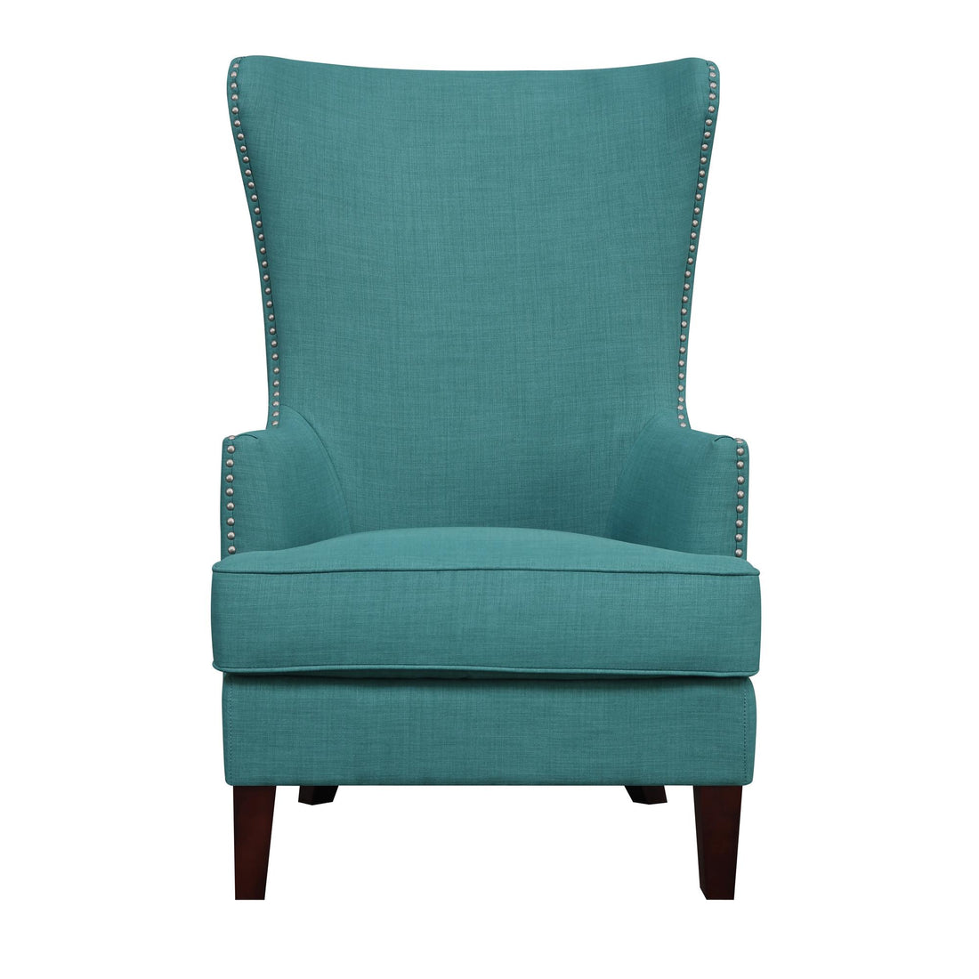  Elements International Kori Accent Chair - Heirloom Teal IMAGE 1