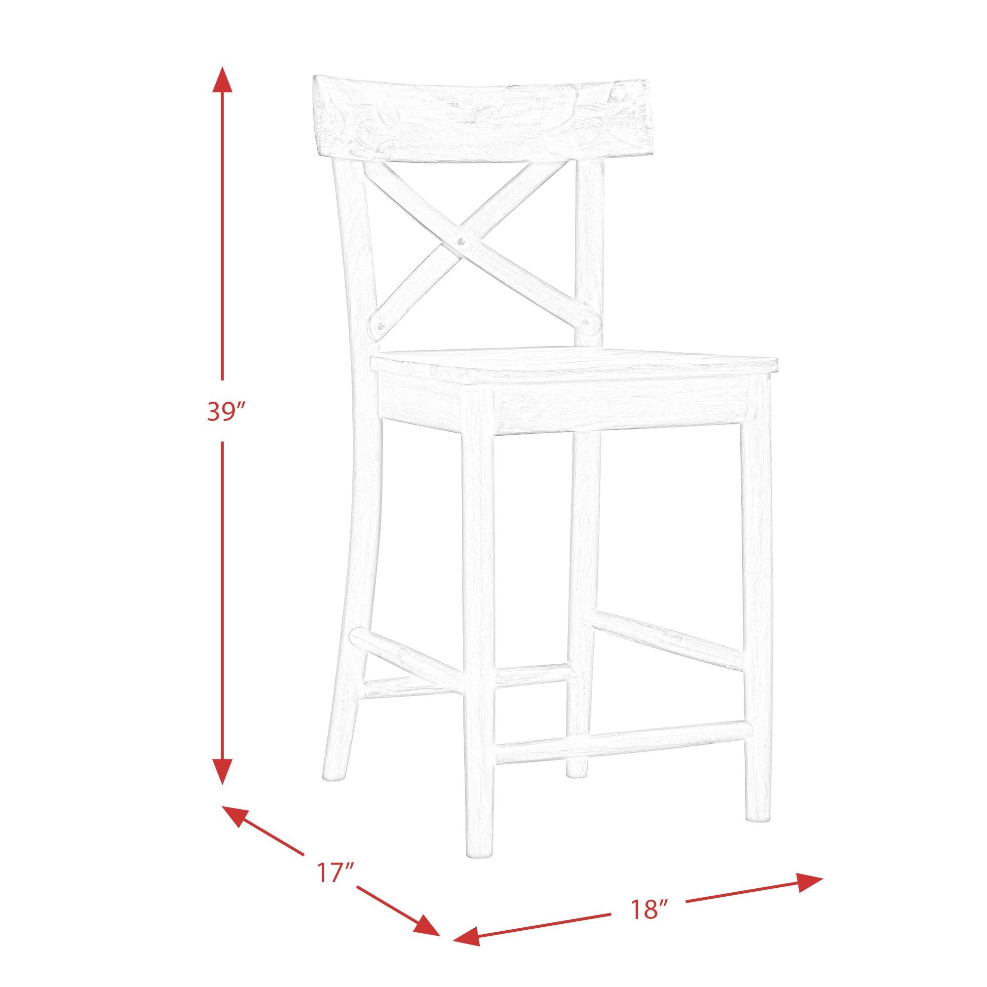 Elements International Callista LCL100BST Bar Stool IMAGE 10