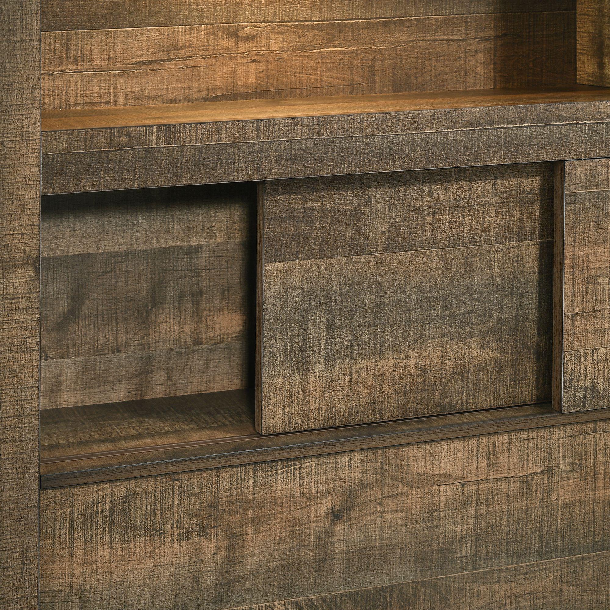  Size_Queen  -- Bailey BY520QB Queen Bookcase Bed with Bluetooth IMAGE 5
