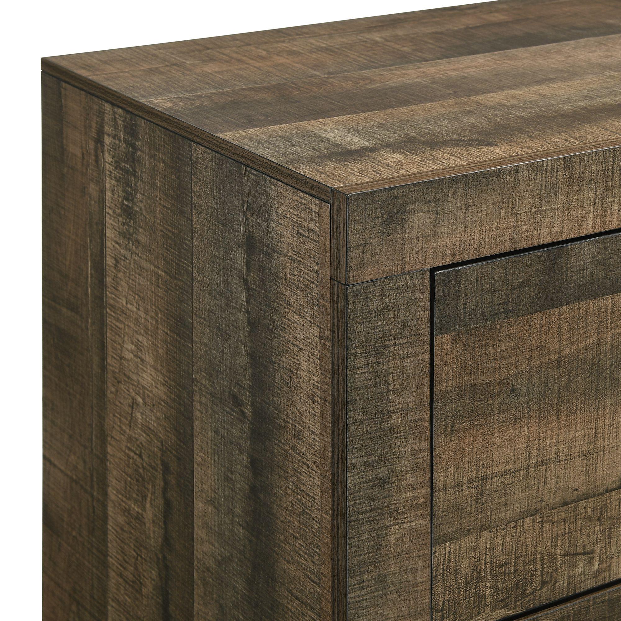  Elements International Bailey BY500DRMR Dresser and Mirror Set IMAGE 3