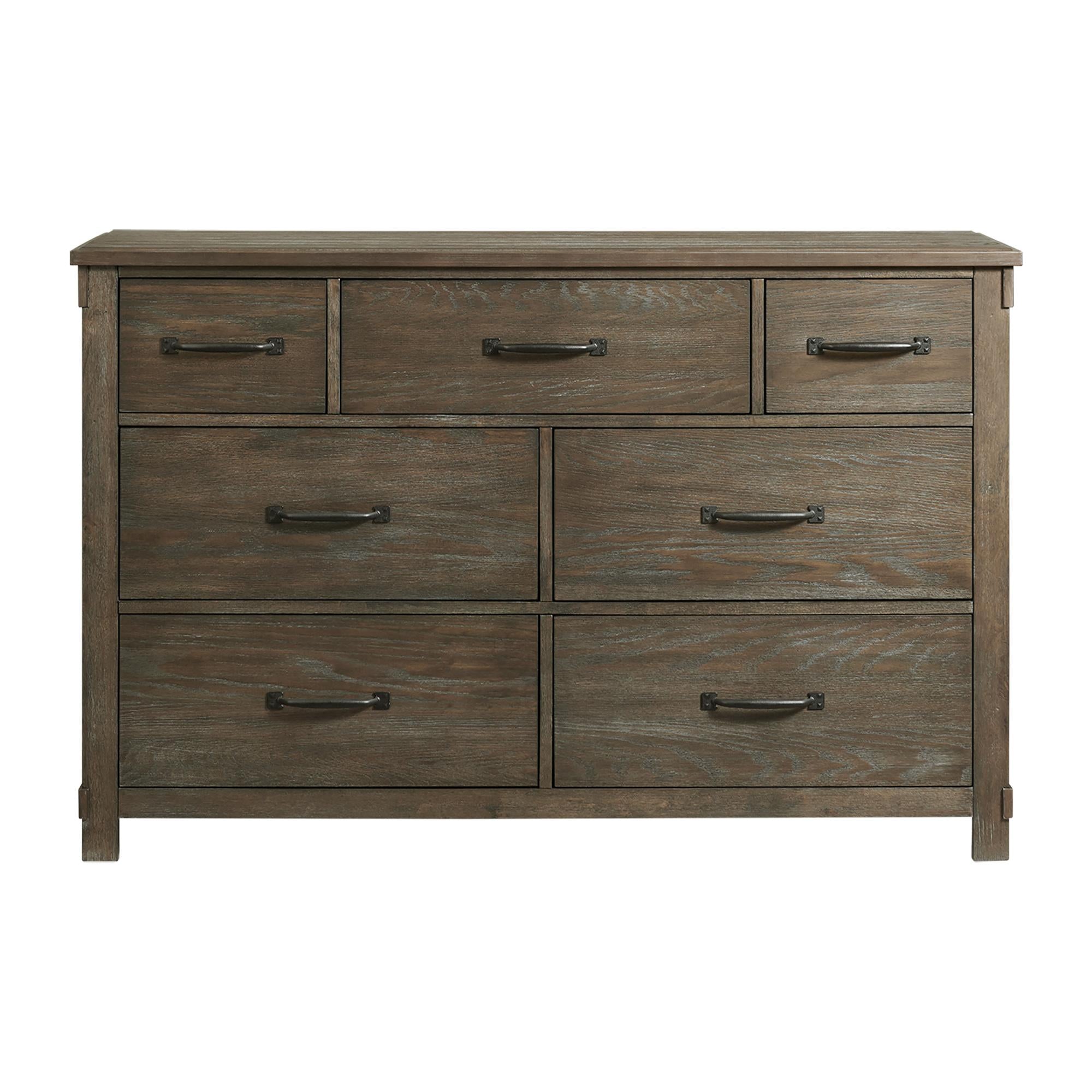  Elements International Scott SC300DR Dresser - Walnut IMAGE 2