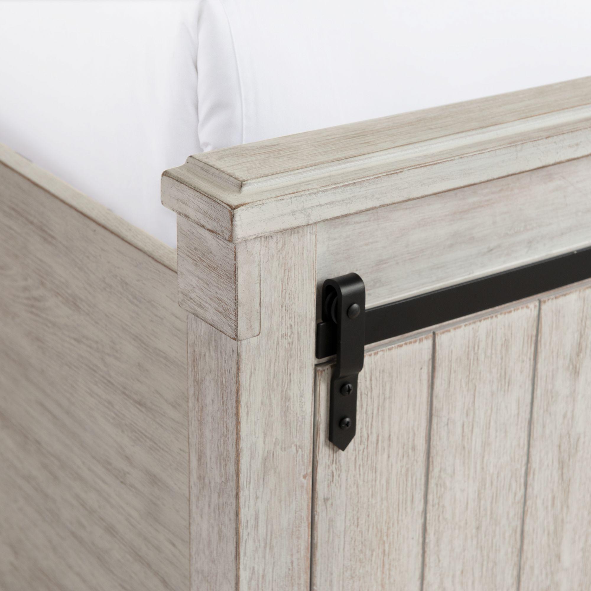  Elements International Scott SC670QB Queen Platform Storage Bed IMAGE 6