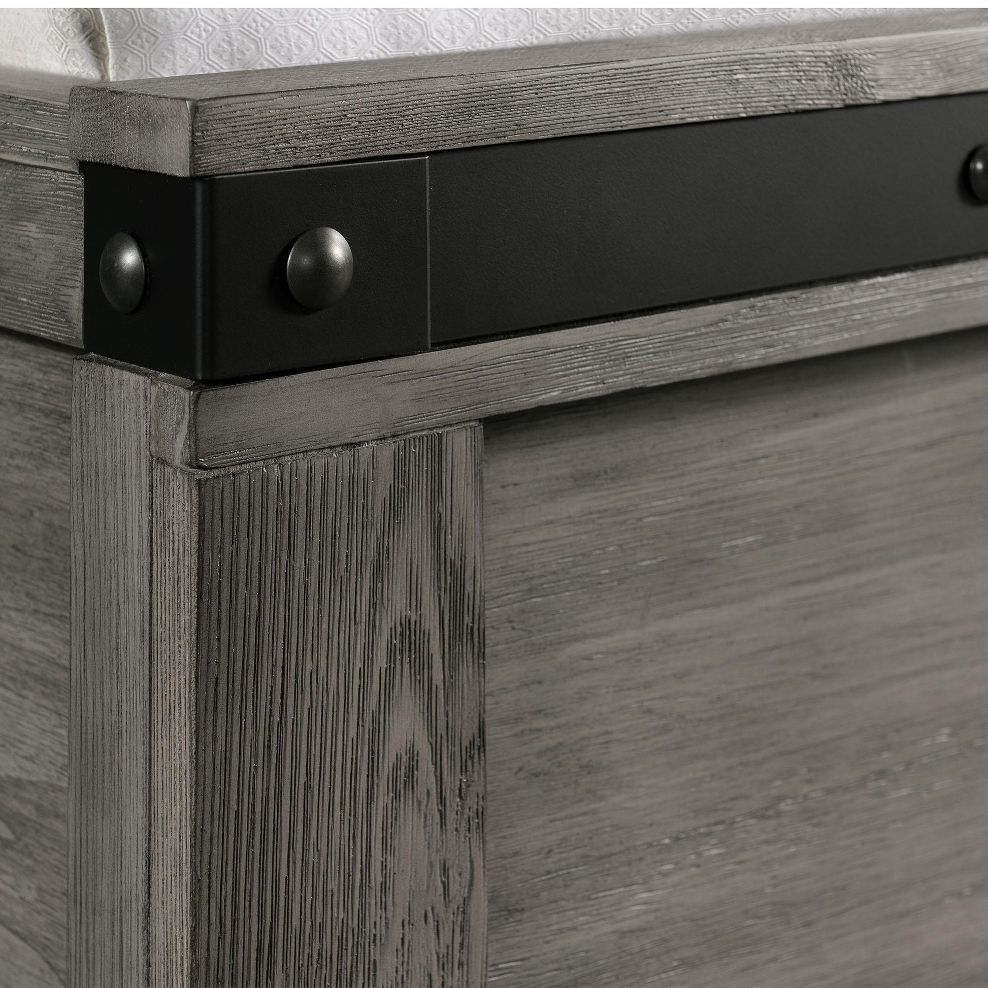  Elements International Wade WE600KB King Panel Bed IMAGE 6