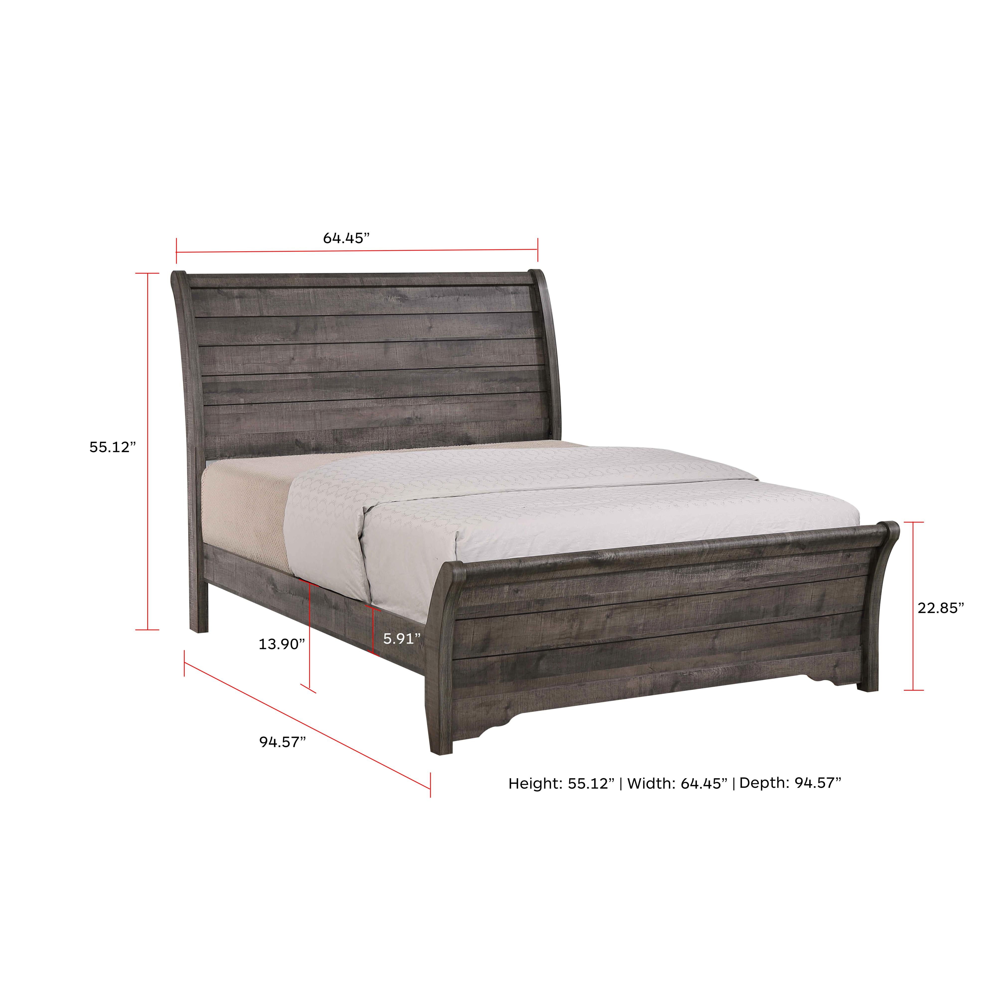  Size_King  -- Coralee Panel Bed IMAGE 3