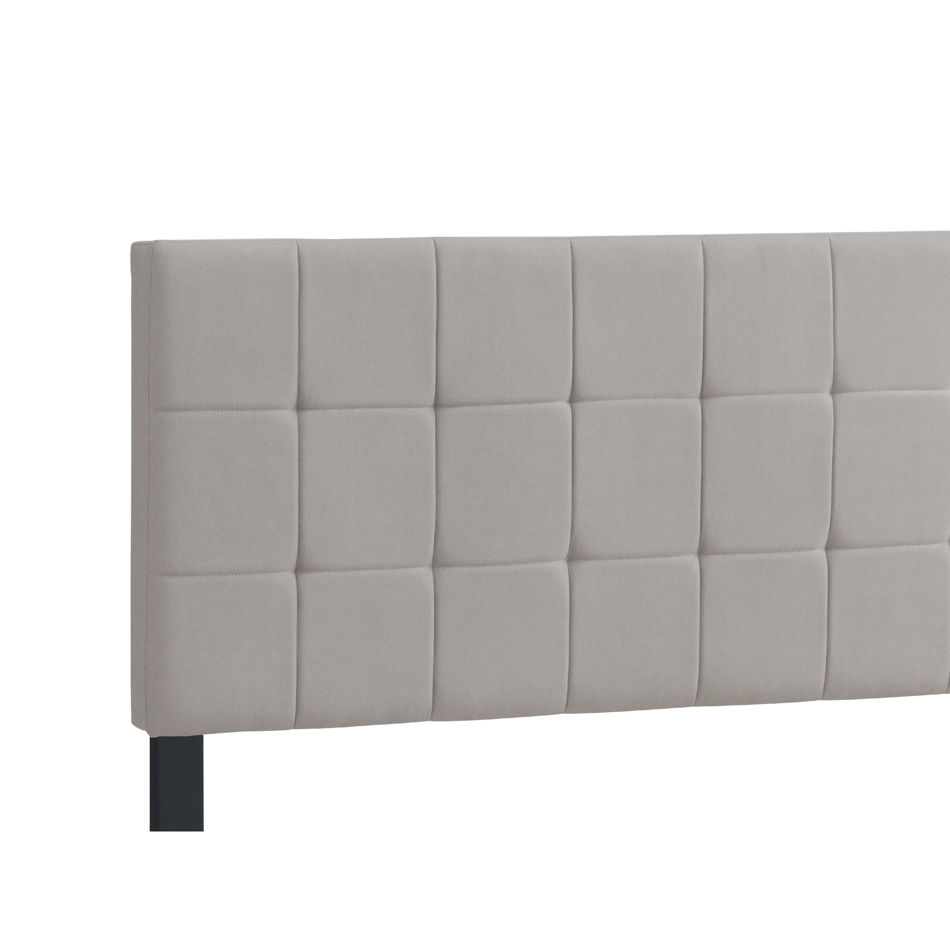  Size_King  -- Fairfield 305952KE Upholstered Eastern King Panel Bed - Beige IMAGE 5