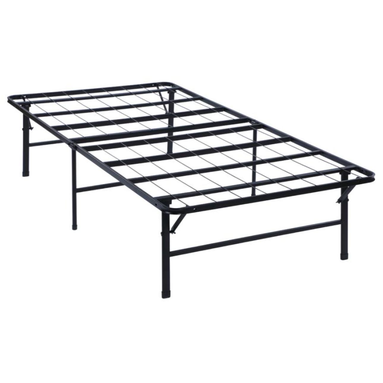  Coaster Furniture Mabel 305957KE Metal Eastern King Mattress Support Platform Bed - Black IMAGE 1